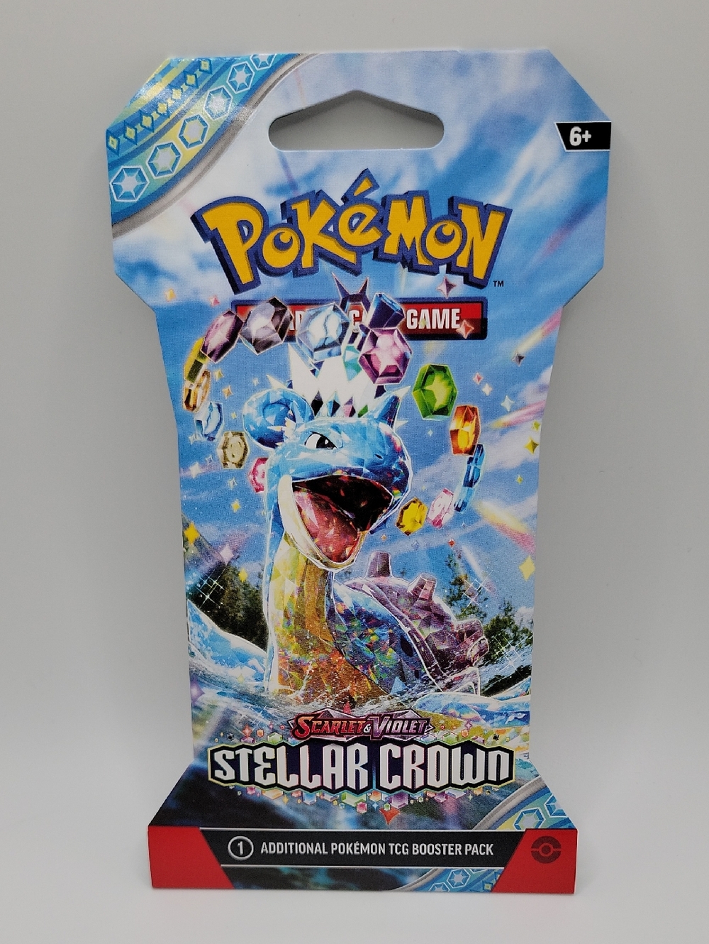 Pokemon Stellar Crown Booster Pack Blue Multicolor Packaging